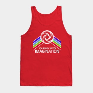 Journey Into Imagination Epcot Center Pavilion Rainbow Design Tank Top